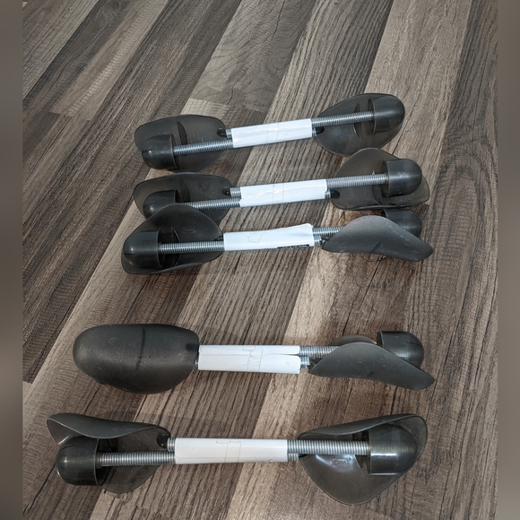 #200LOT 5 NEW IKEA OMSORG WOMENS SHOE TREES 11 in Grey Frosted. 400.375.39 17389 - Picture 3 of 3